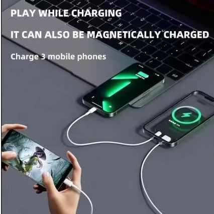 50000 or 100000 mAh Wireless Magnetic Power Bank, Super Fast Charging. for iPhone Huawei Samsung.