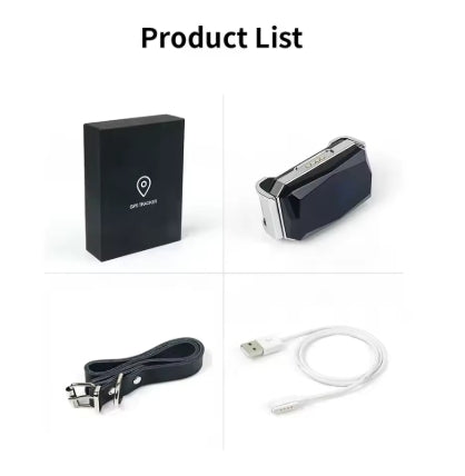Connected GPS tracking collar for dogs or cats