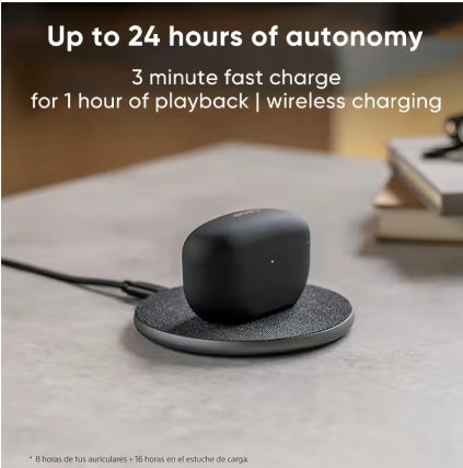Sony WF-1000XM5: Wireless Bluetooth headphones with ultra-high-performance noise reduction.