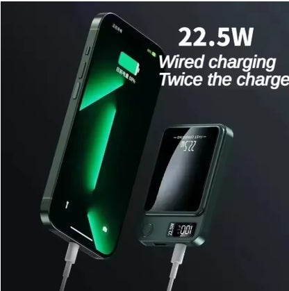 50000 or 100000 mAh Wireless Magnetic Power Bank, Super Fast Charging. for iPhone Huawei Samsung.