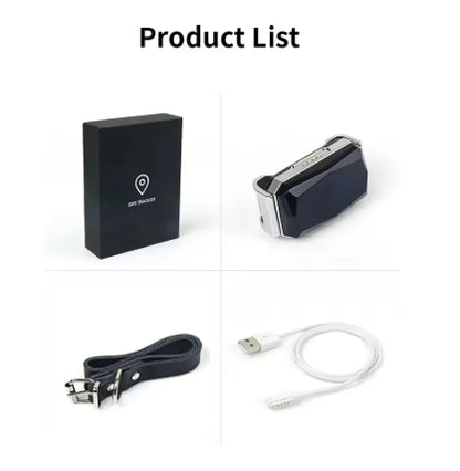 Connected GPS tracking collar for dogs or cats