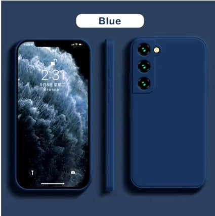 Luxury Liquid Silicone Case for Samsung S25 S24 Galaxy S20 S21 S22 S23 FE Plus Note10 20 A52 A31 A41 A71 A51 A72 A70 A50