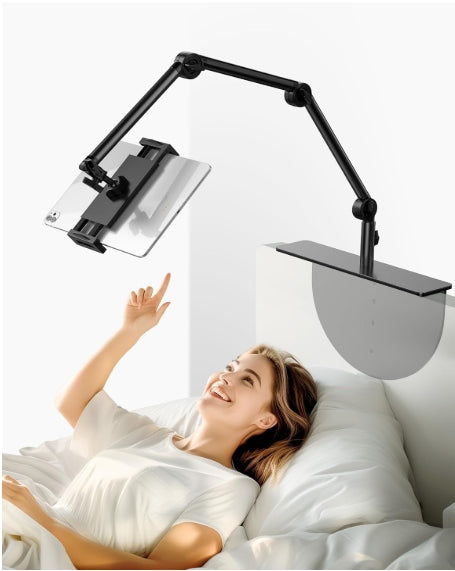 Phone and tablet holder for bed