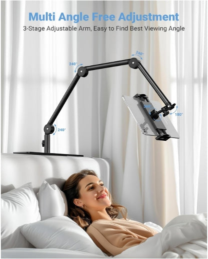 Phone and tablet holder for bed