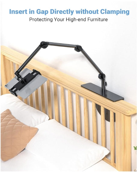 Phone and tablet holder for bed