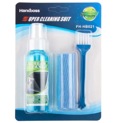 High quality screen cleaning set.